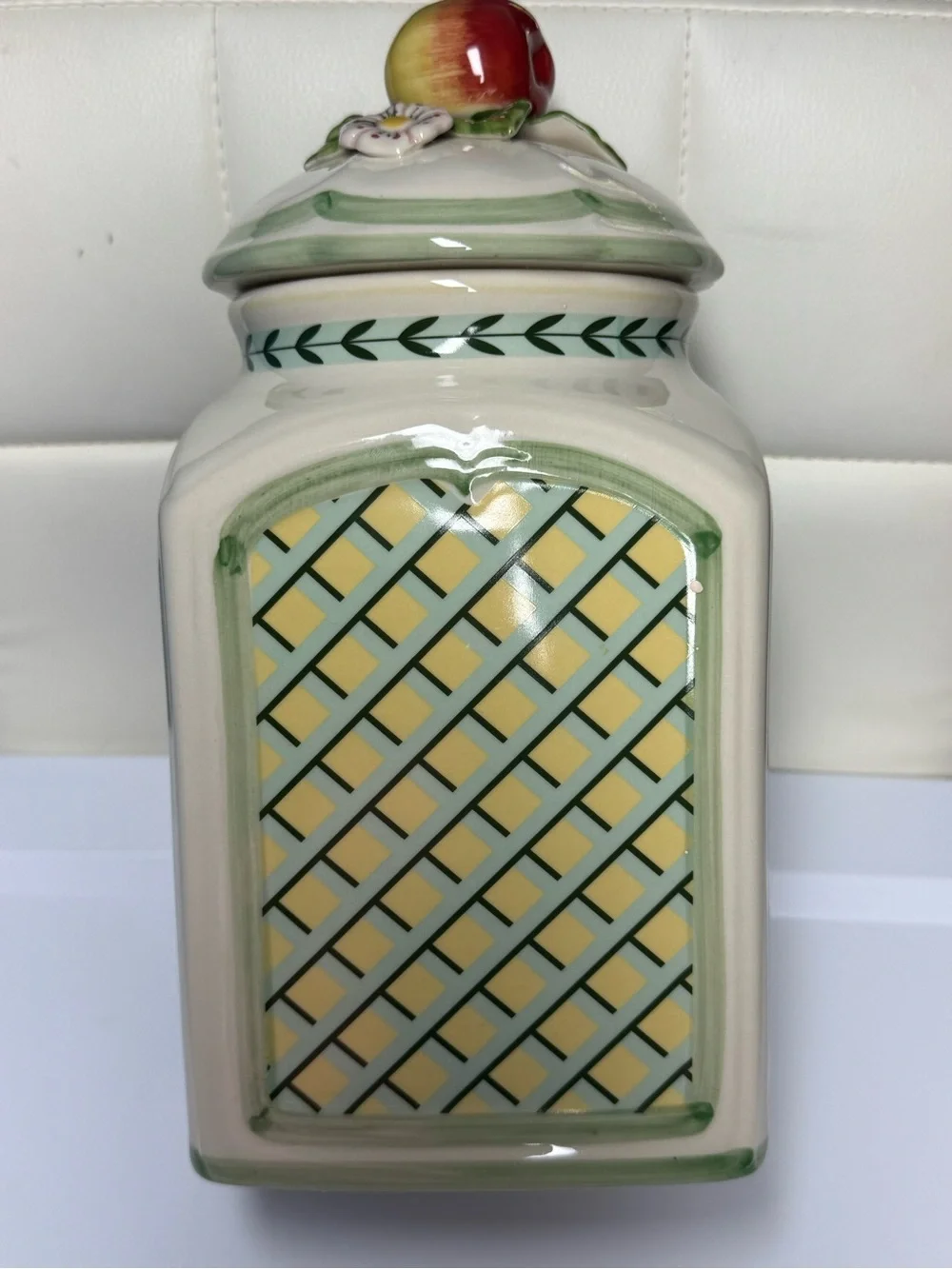 Villeroy & Boch French Garden Fleurence Large Canister and Lid